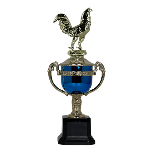 Trofeo de Copa con Figura Serie PC de Gallo